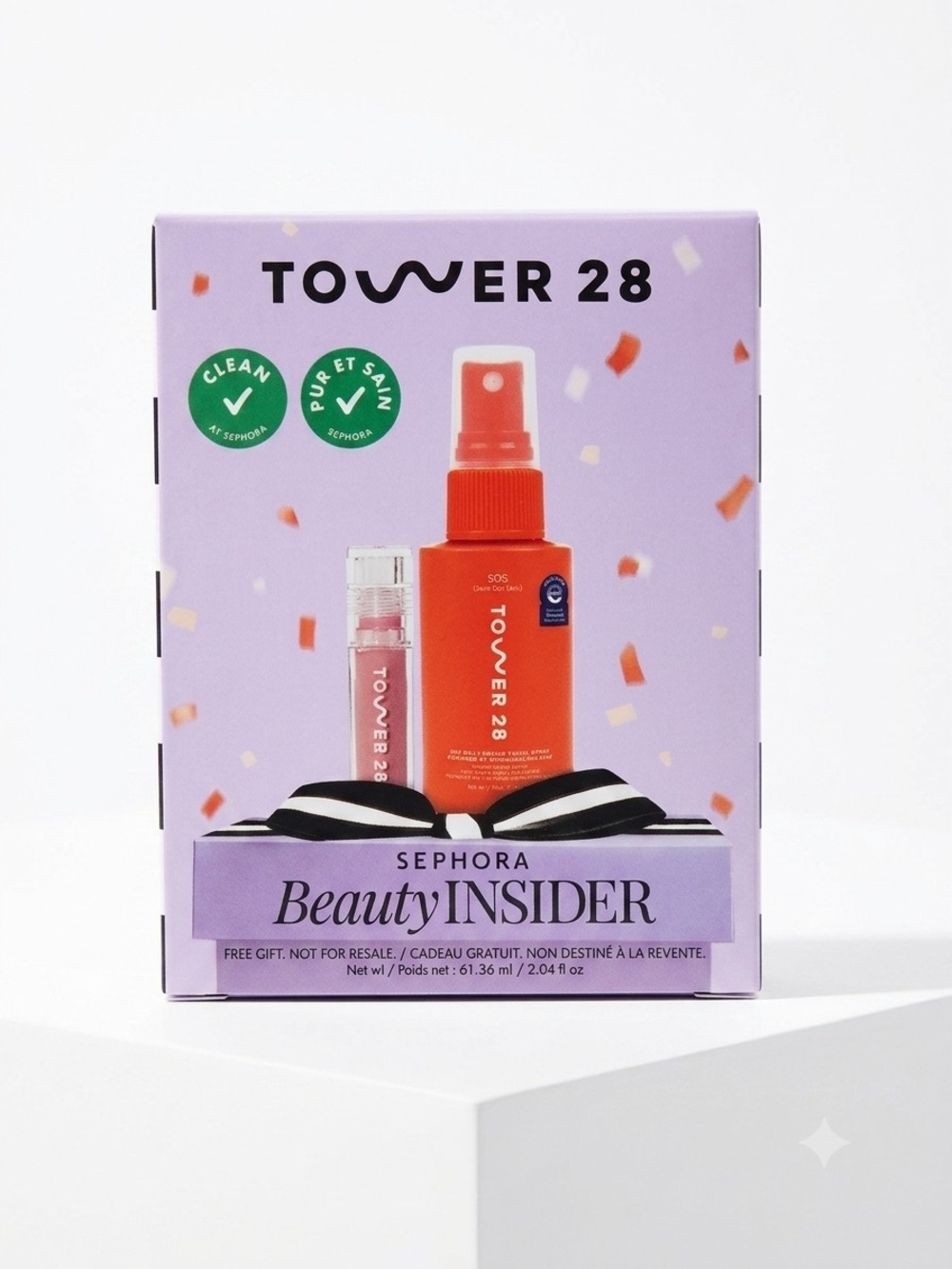 Tower 28 SoS Spray And Pistashio Lippy